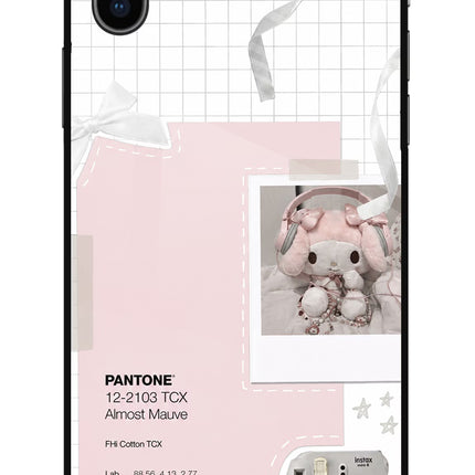 Pantone Asthetic iPhone X Glass Case