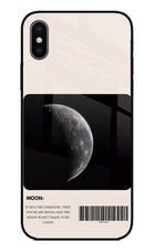 Moon Phase iPhone X Glass Case