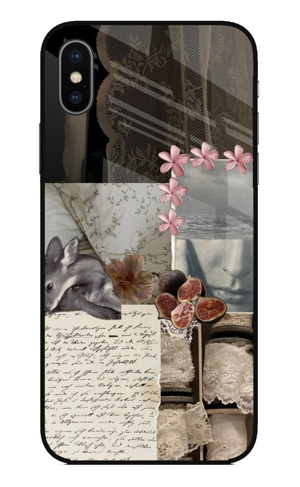 Midnight Sky iPhone X Glass Case