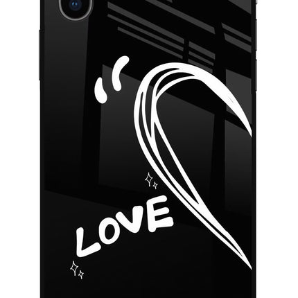 Love Line iPhone X Glass Case