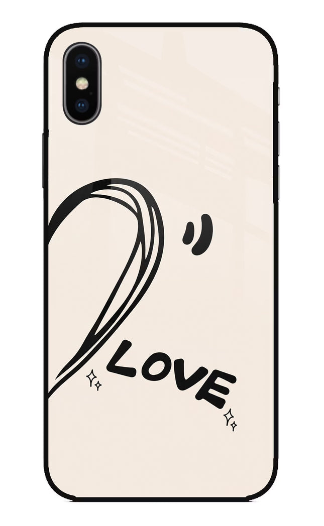 Soul Line iPhone X Glass Case