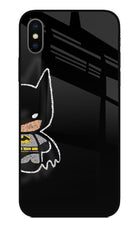 Bat Kitty iPhone X Glass Case