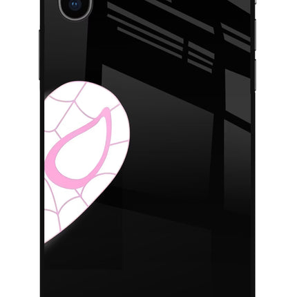 Gwen Mask iPhone X Glass Case