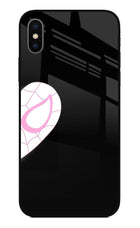 Gwen Mask iPhone X Glass Case