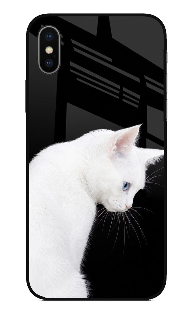 Snow Gaze iPhone X Glass Case