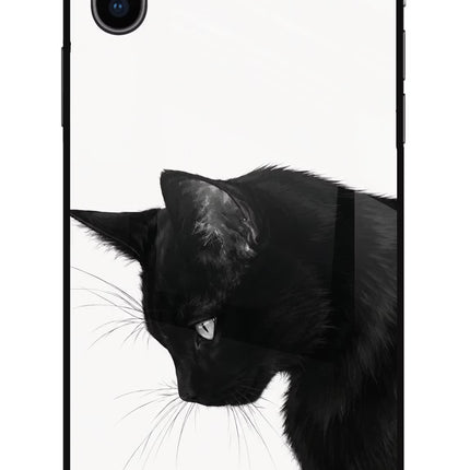 Shadow Gaze iPhone X Glass Case