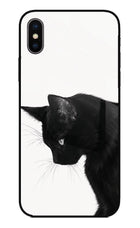 Shadow Gaze iPhone X Glass Case