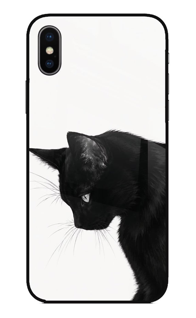 Shadow Gaze iPhone X Glass Case