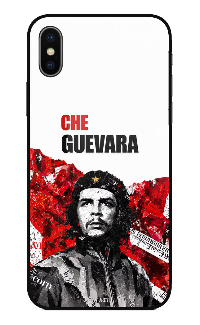 Che Guevara Revolution iPhone X Glass Case