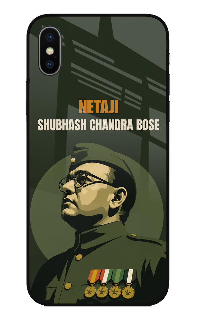 Netaji Legacy iPhone X Glass Case