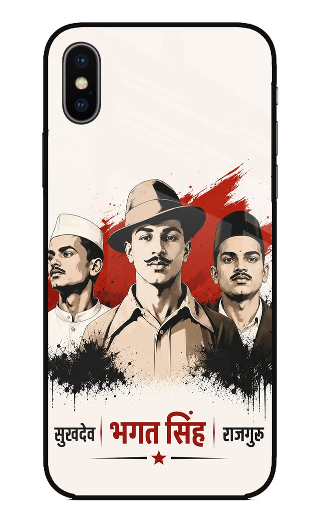 Sardar Patel Iron Will iPhone X Glass Case