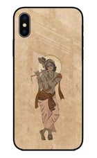 Krishna iPhone X Glass Case