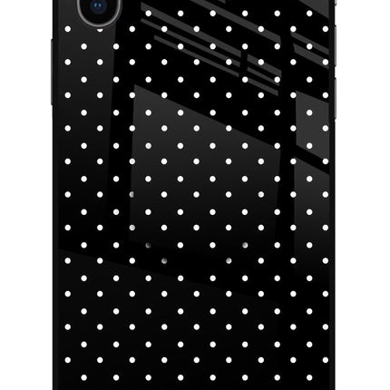 White Dots iPhone X Pop Case by Casekaro