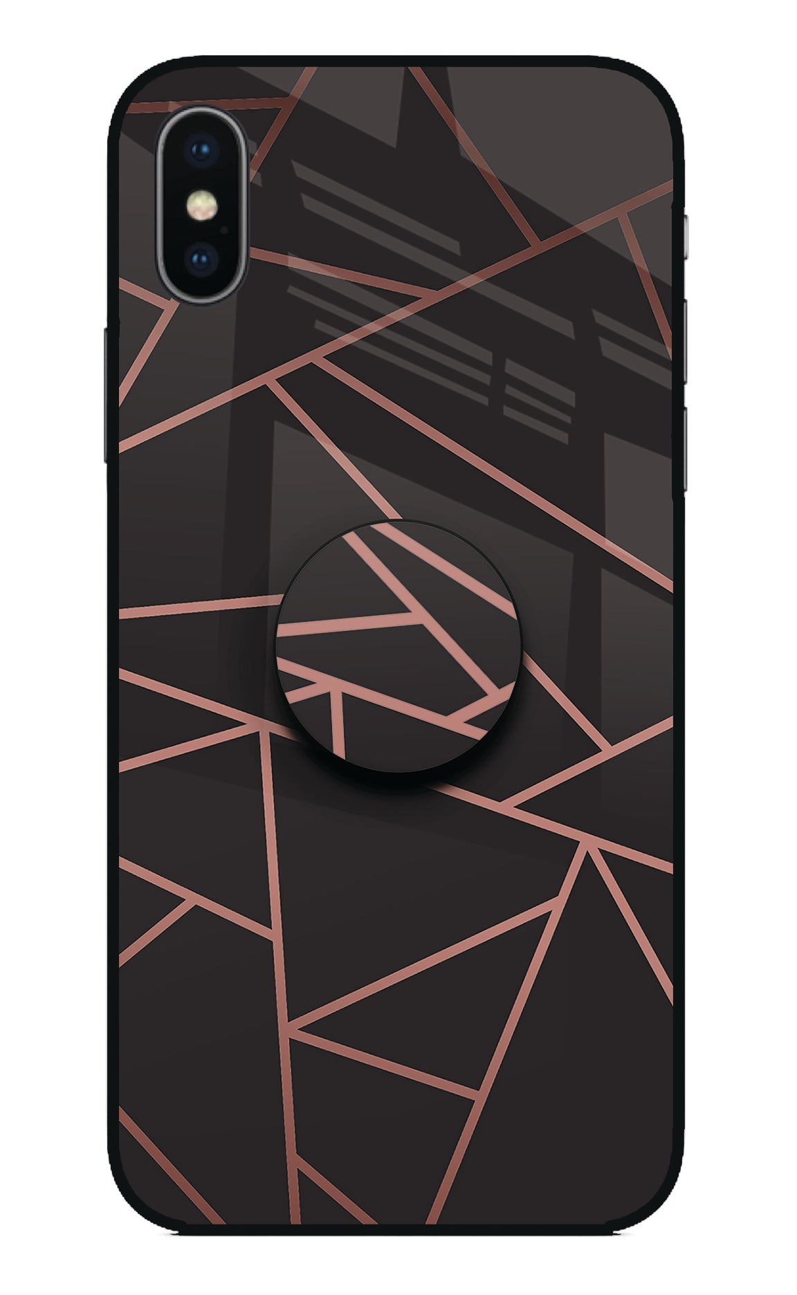 Geometric Pattern iPhone X Pop Case