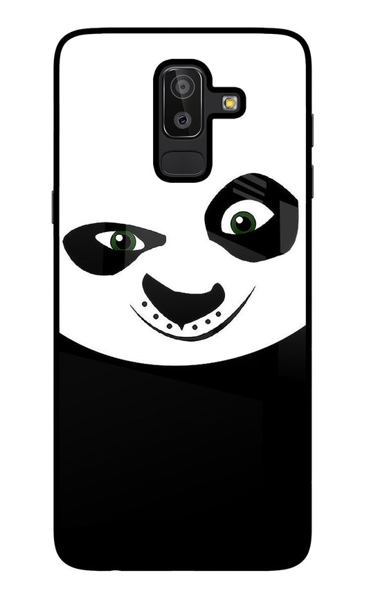 Panda Samsung J8 Glass Case