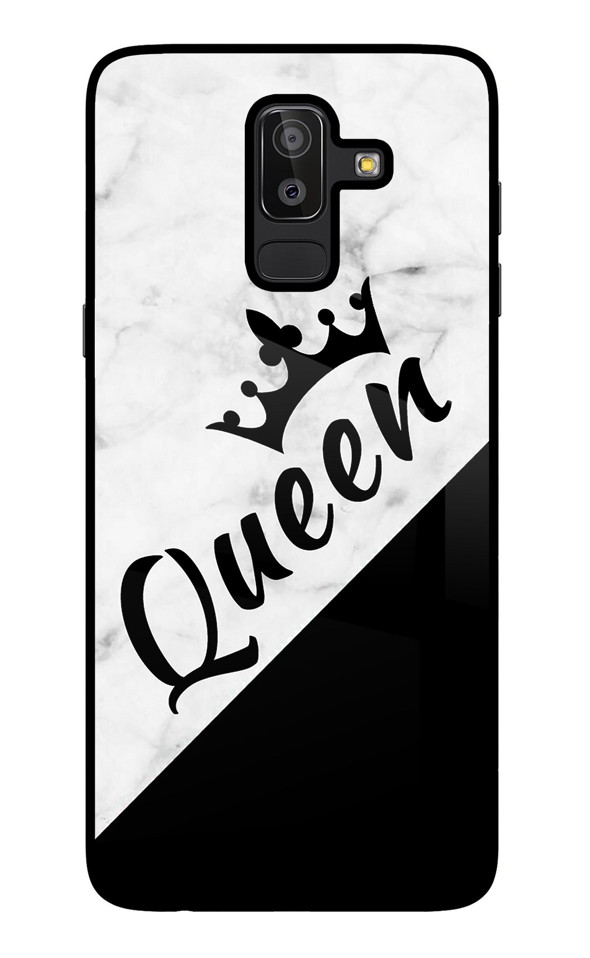 Queen Samsung J8 Back Cover