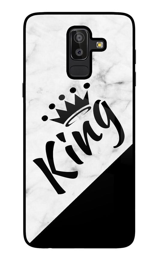 King Samsung J8 Glass Case
