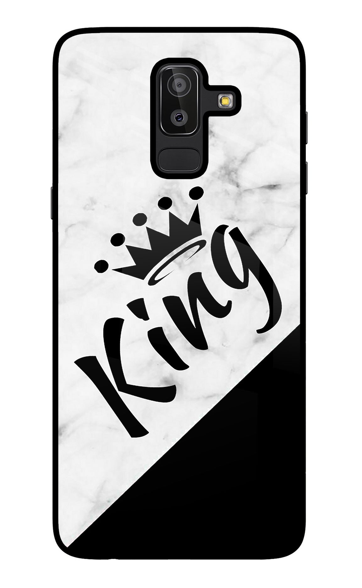 King Samsung J8 Back Cover