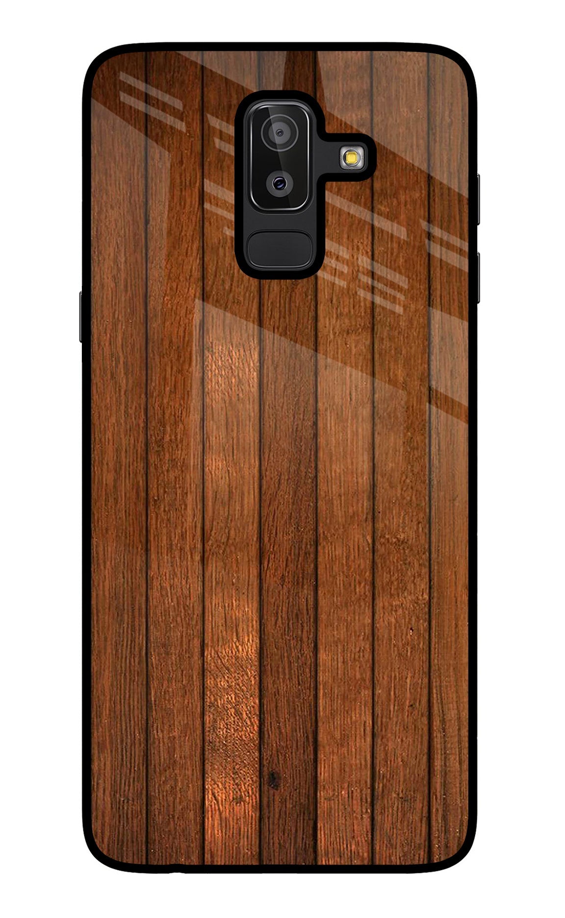 Wooden Artwork Bands Samsung J8 Back Cover