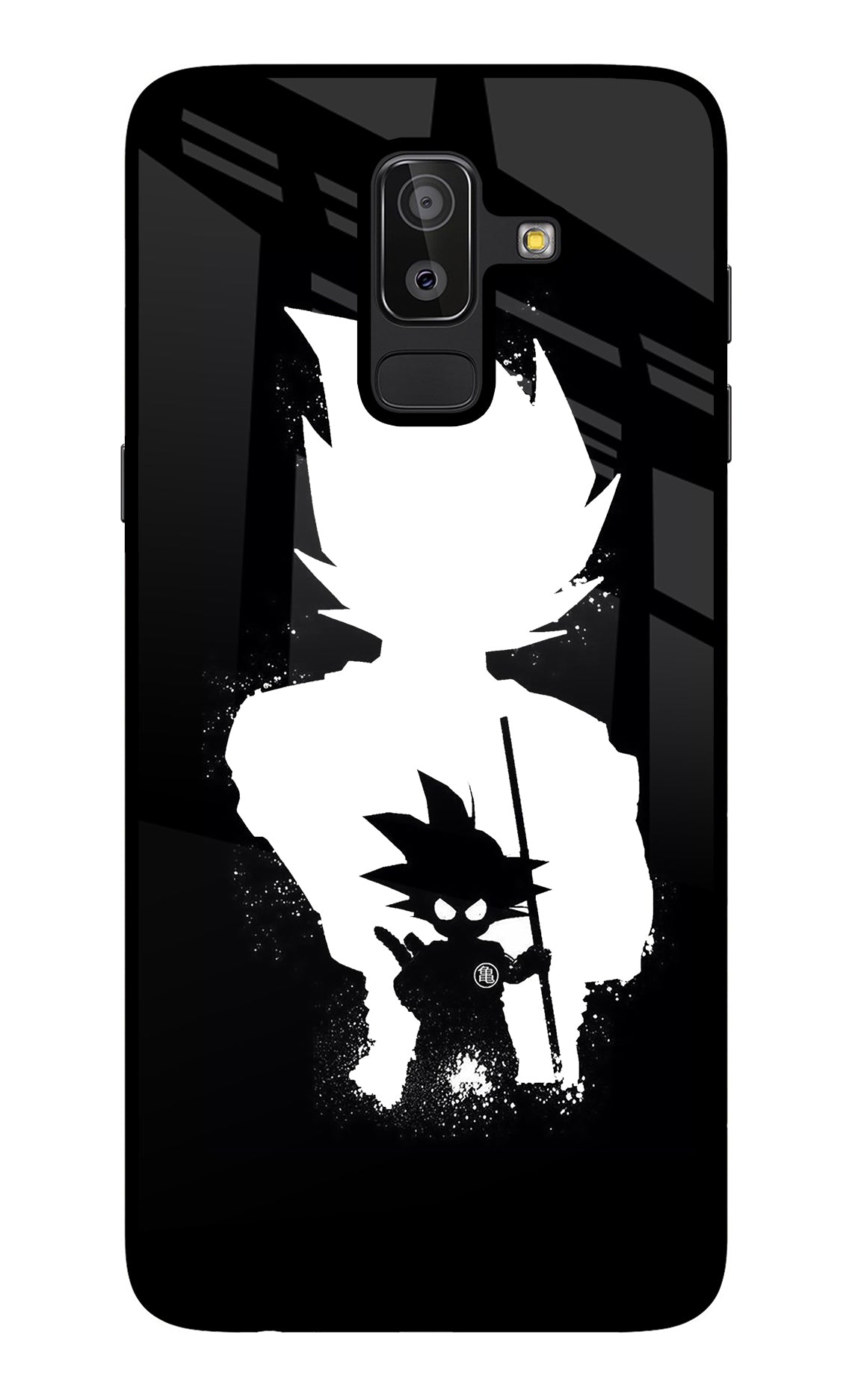 Goku Shadow Samsung J8 Back Cover