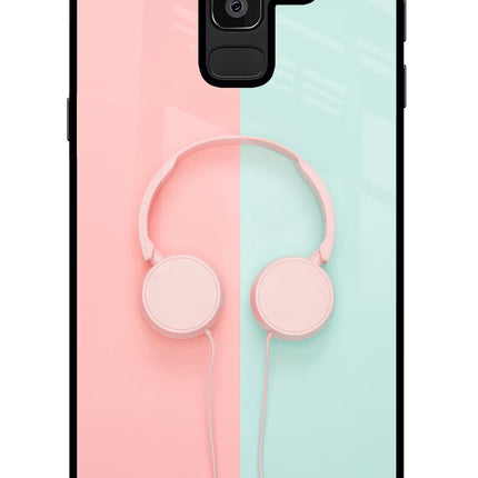 Music Lover Samsung J8 Glass Case Back Cover by Casekaro