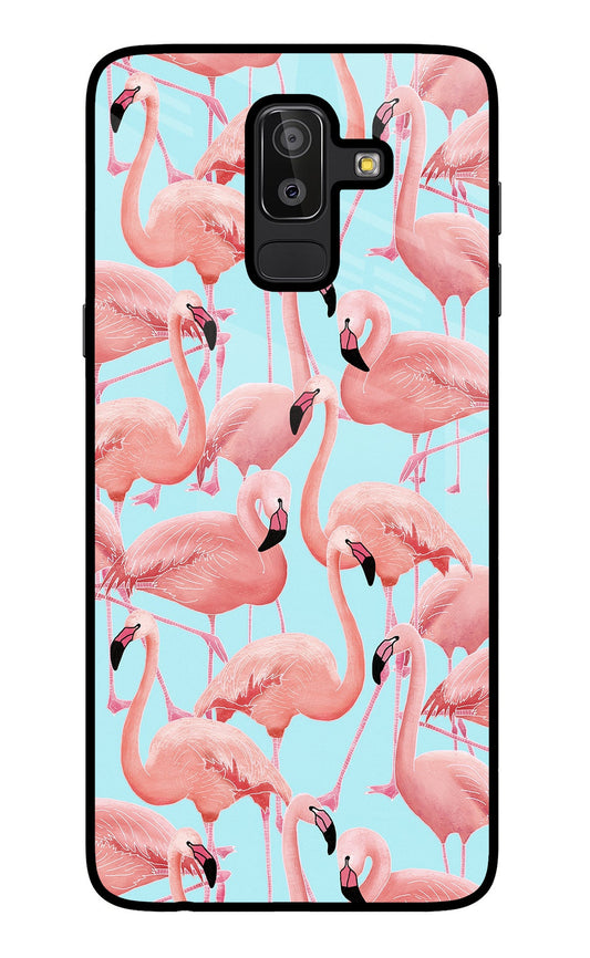 Flamboyance Samsung J8 Glass Case