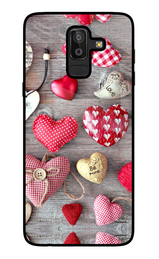 Love Wallpaper Samsung J8 Glass Case