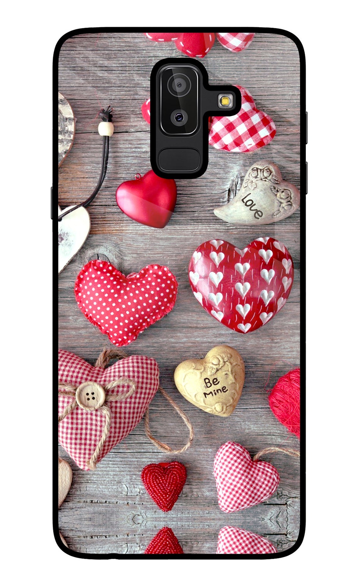 Love Wallpaper Samsung J8 Back Cover