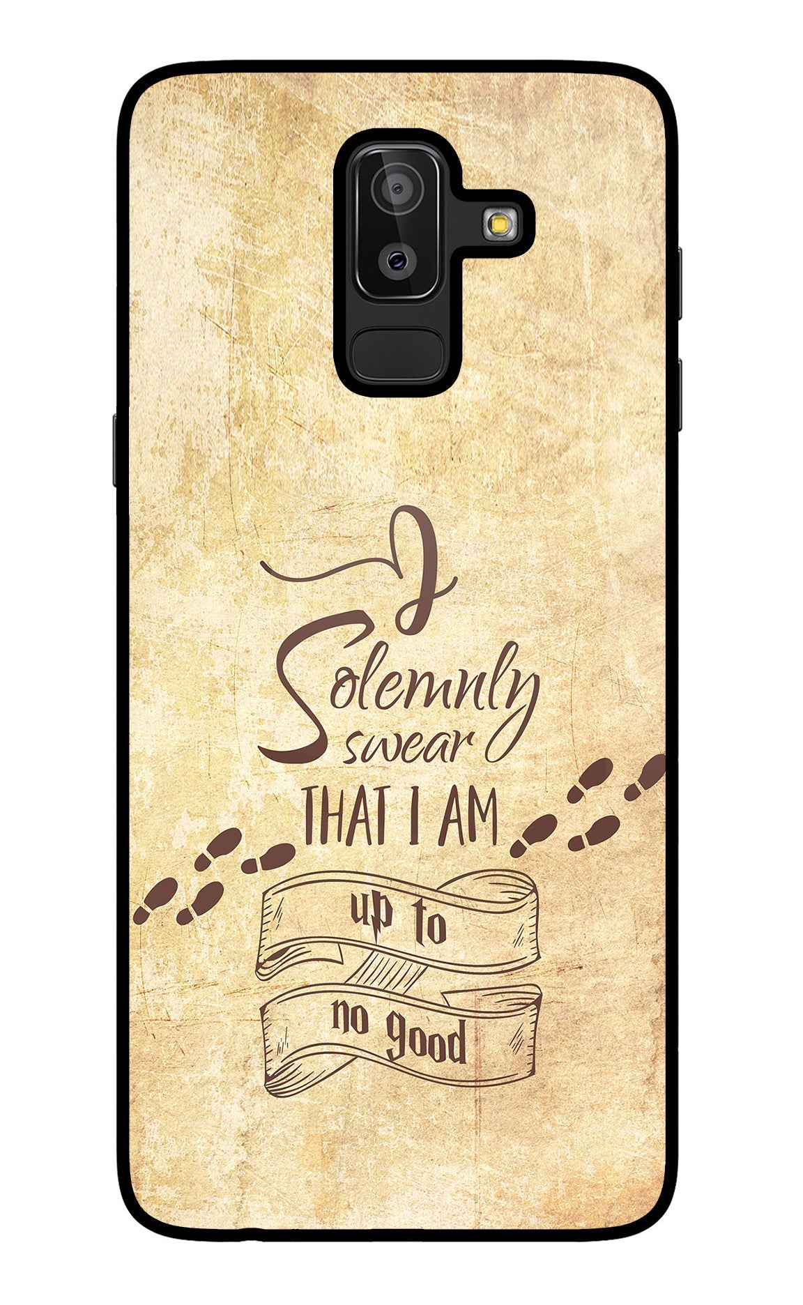 I Solemnly swear that i up to no good Samsung J8 Back Cover