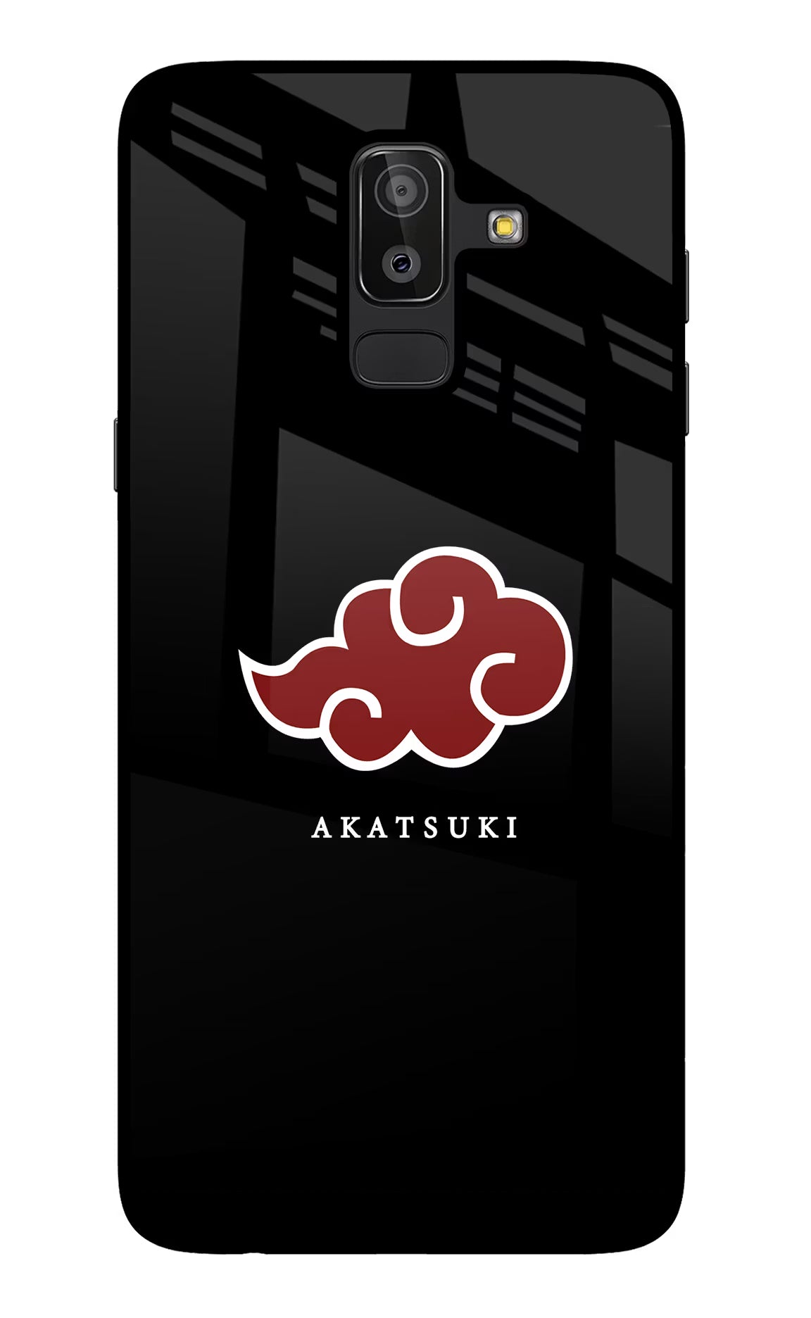 Akatsuki Samsung J8 Glass Case Back Cover by Casekaro