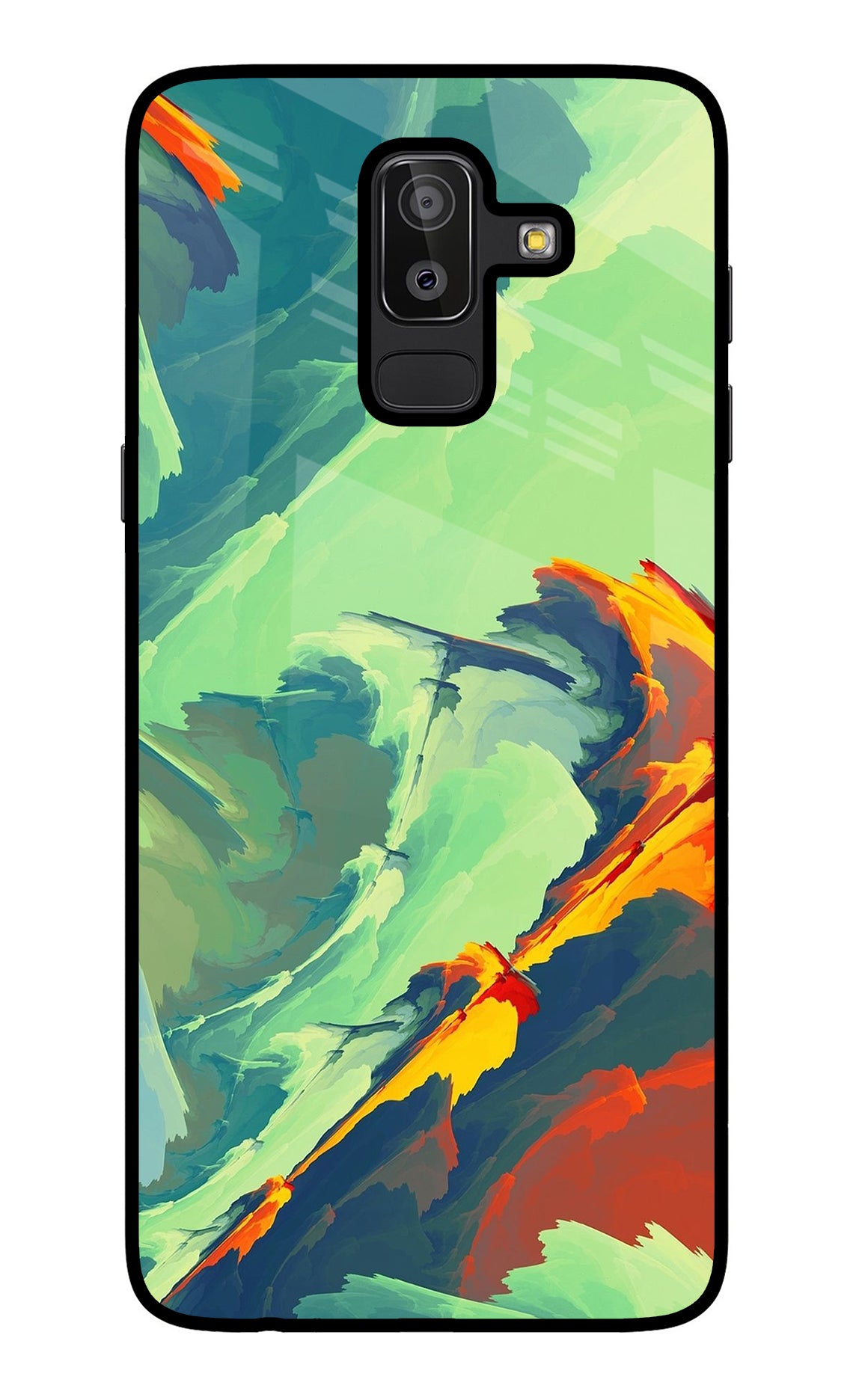 Paint Art Samsung J8 Back Cover