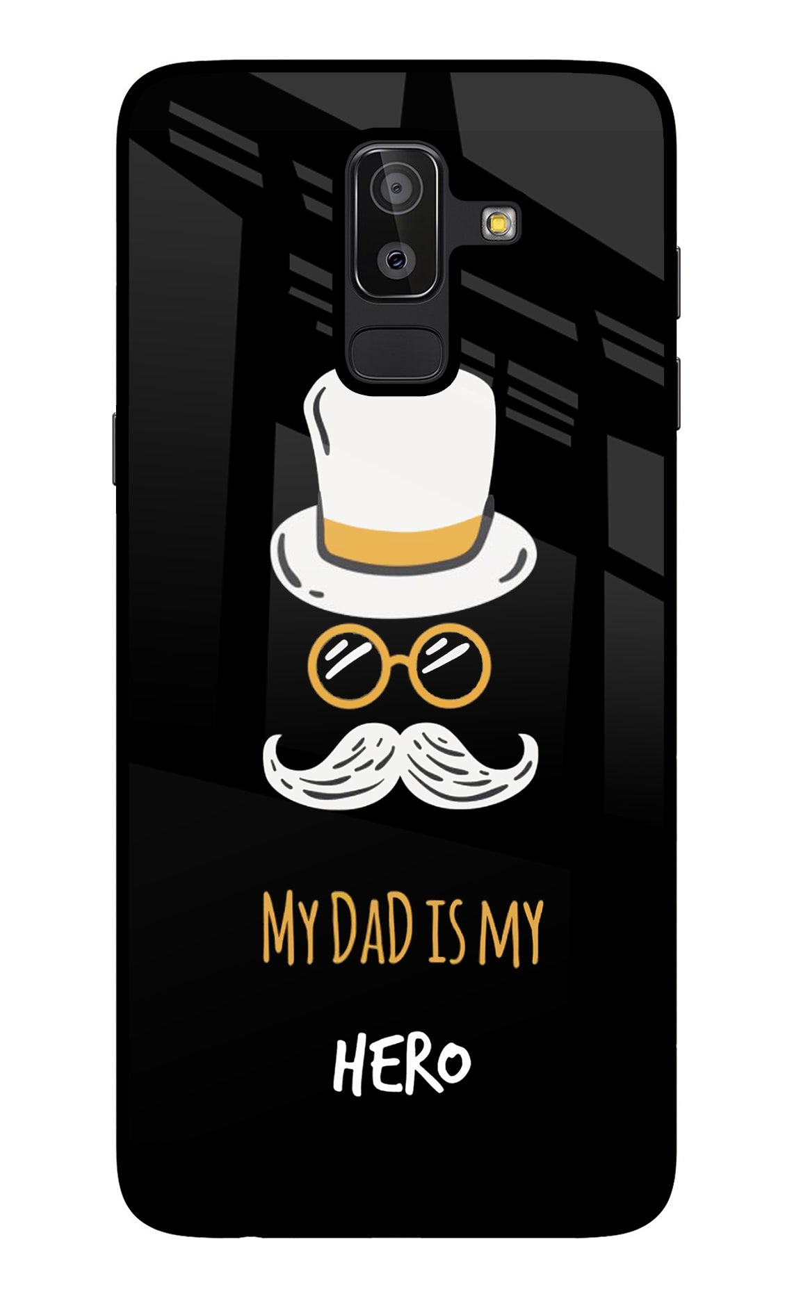 My Dad Is My Hero Samsung J8 Back Cover