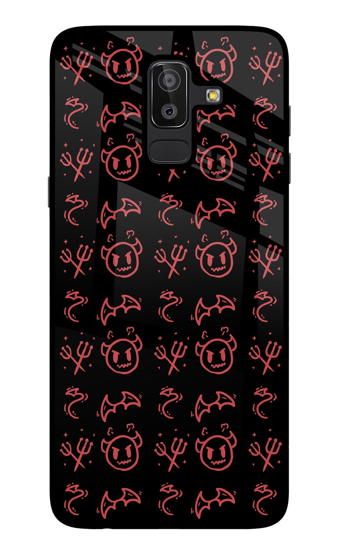 Devil Samsung J8 Back Cover