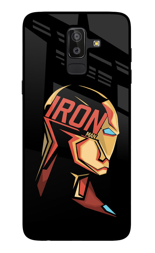 IronMan Samsung J8 Glass Case