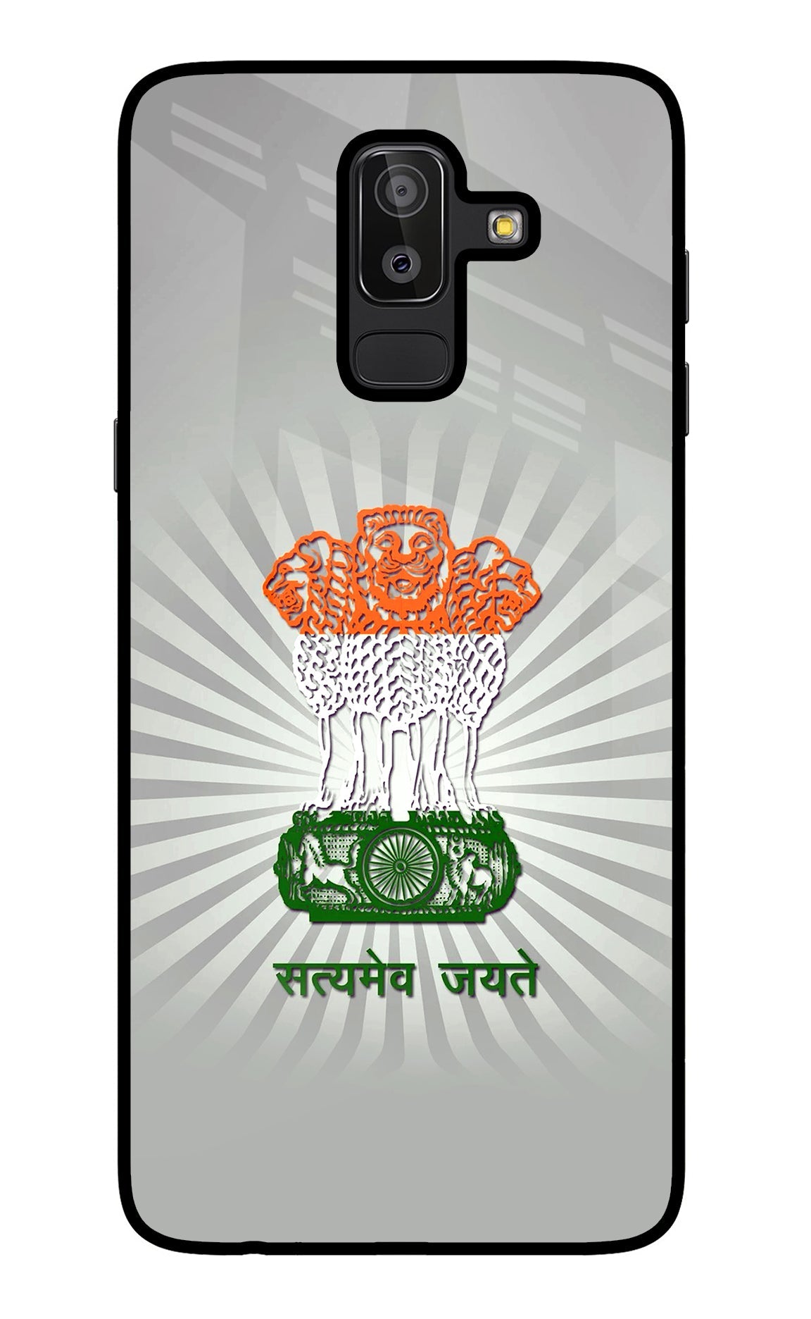 Satyamev Jayate Art Samsung J8 Back Cover