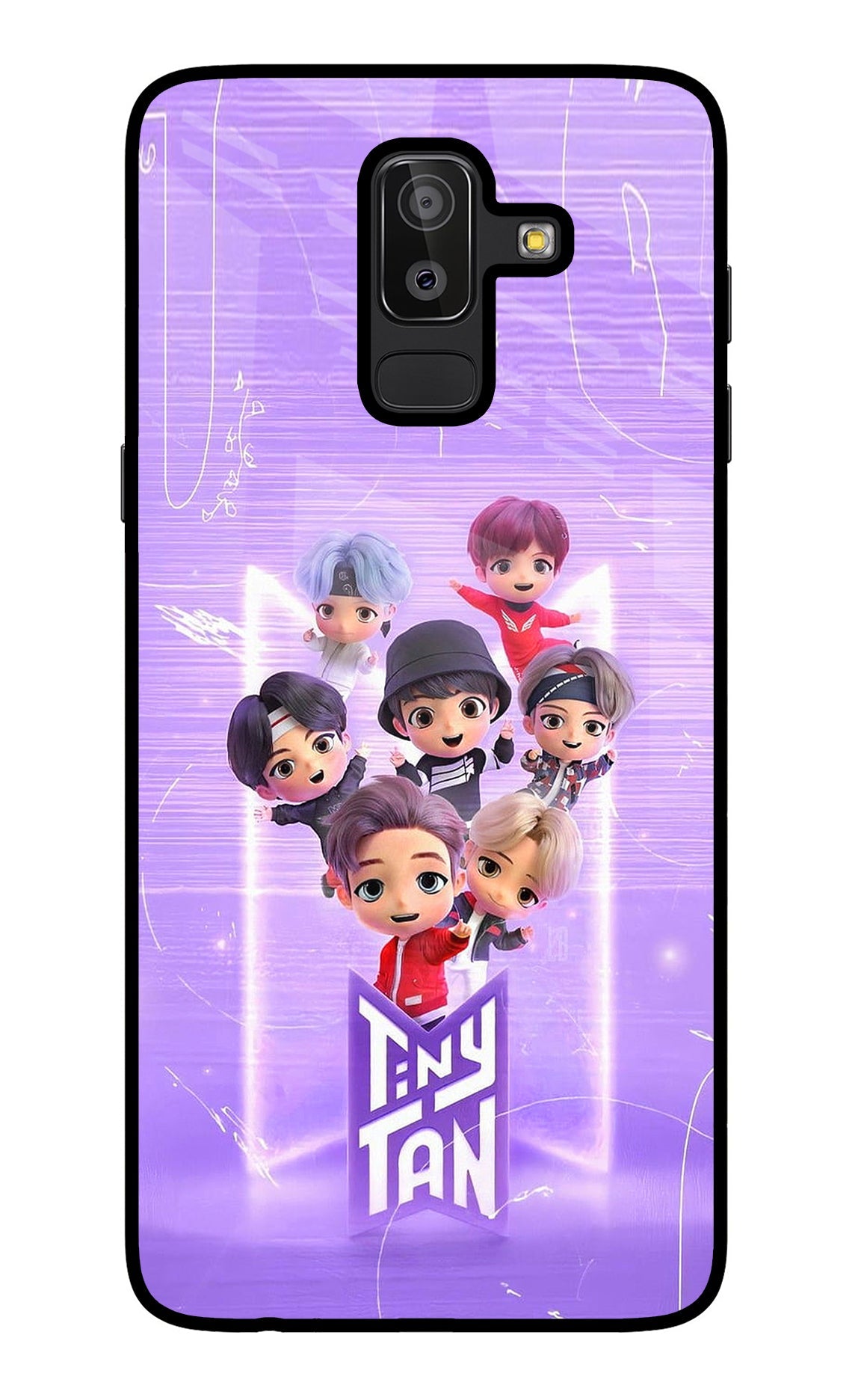 BTS Tiny Tan Samsung J8 Back Cover