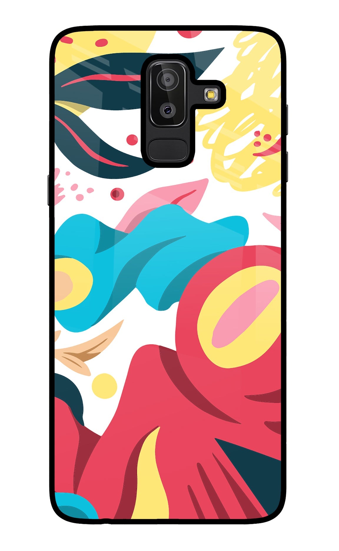 Trippy Art Samsung J8 Back Cover