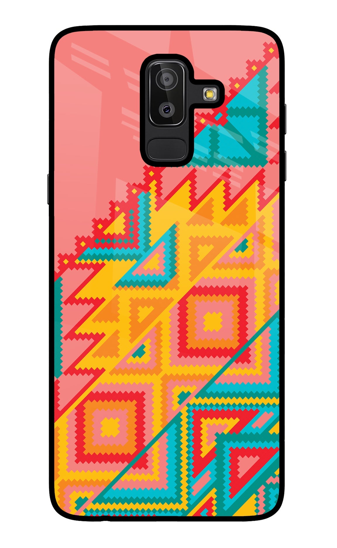 Aztec Tribal Samsung J8 Back Cover