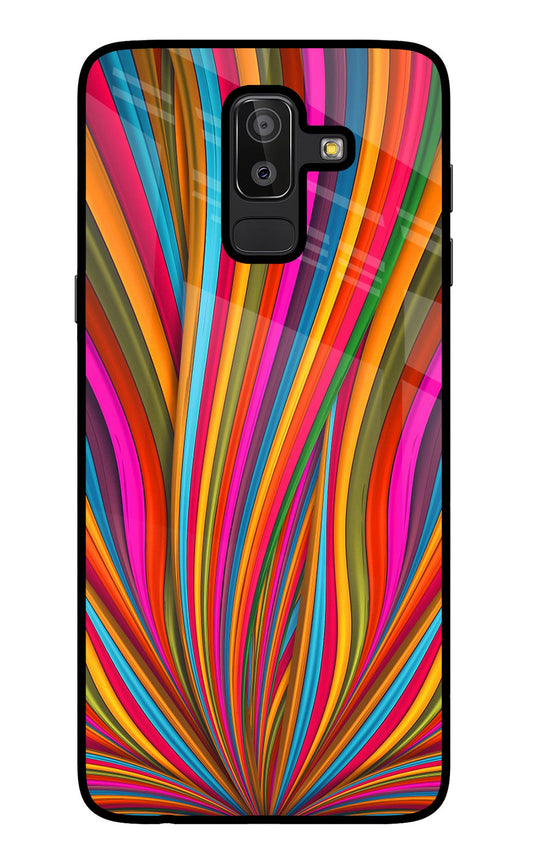 Trippy Wavy Samsung J8 Glass Case