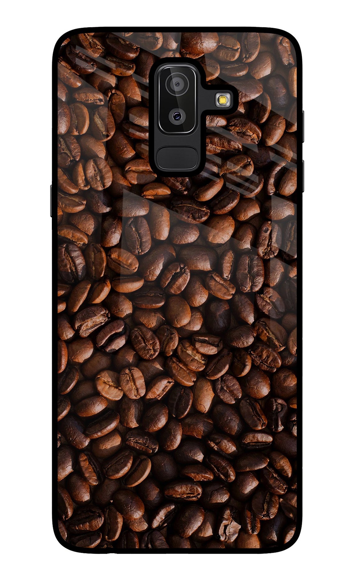 Coffee Beans Samsung J8 Glass Case