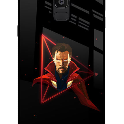 Doctor Ordinary Samsung J8 Glass Case Back Cover by Casekaro