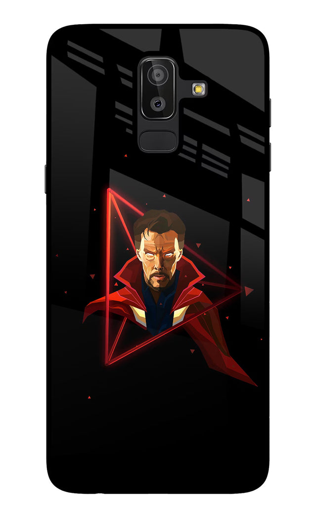 Doctor Ordinary Samsung J8 Glass Case Back Cover by Casekaro