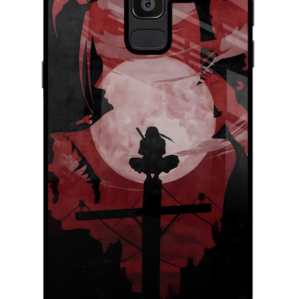 Naruto Anime Samsung J8 Glass Case Back Cover by Casekaro
