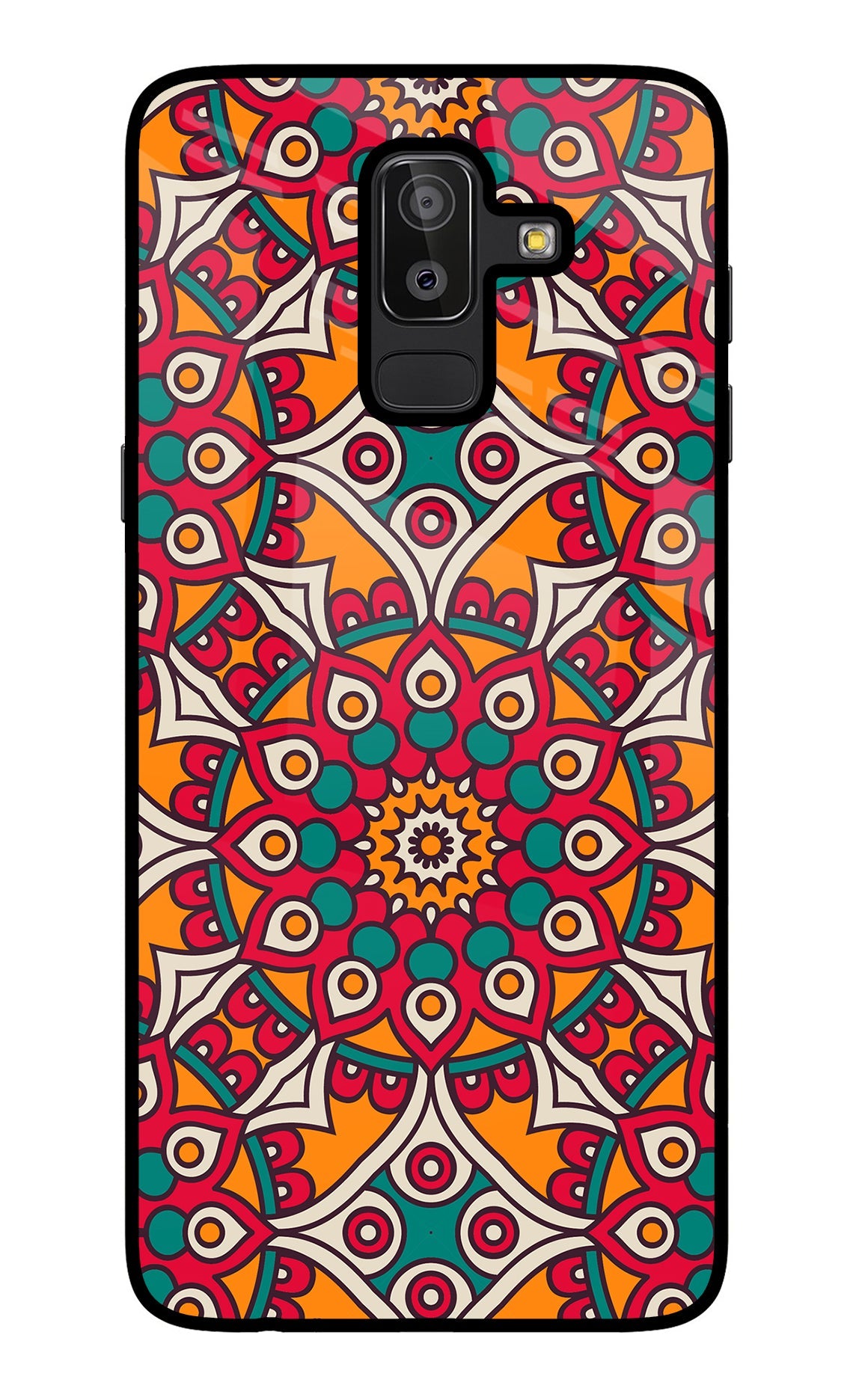 Mandala Art Samsung J8 Back Cover