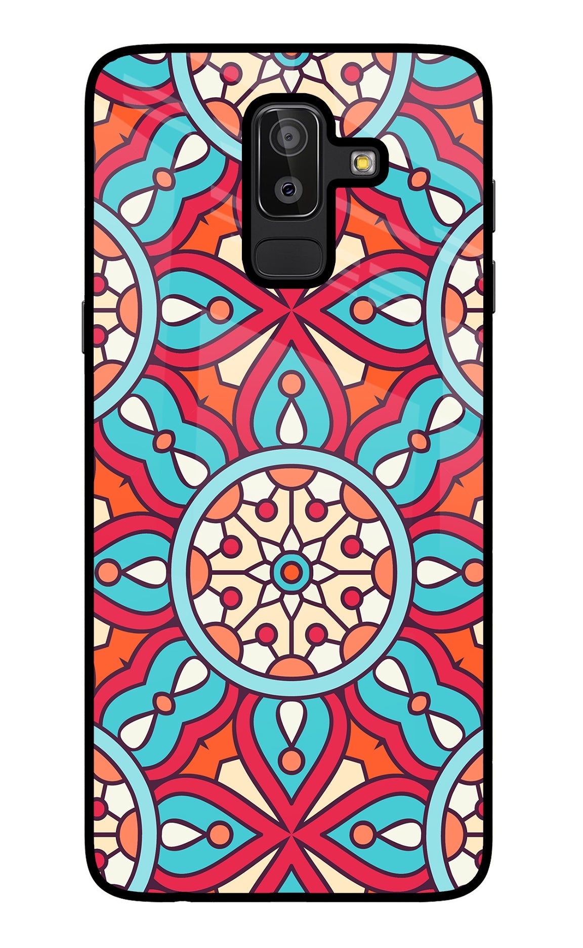 Mandala Geometric Samsung J8 Back Cover