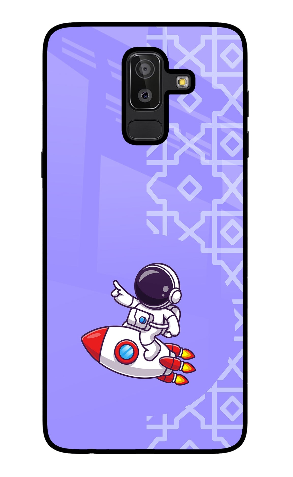 Cute Astronaut Samsung J8 Back Cover