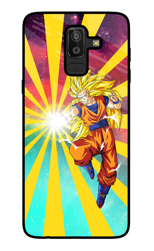 Goku Super Saiyan Samsung J8 Glass Case