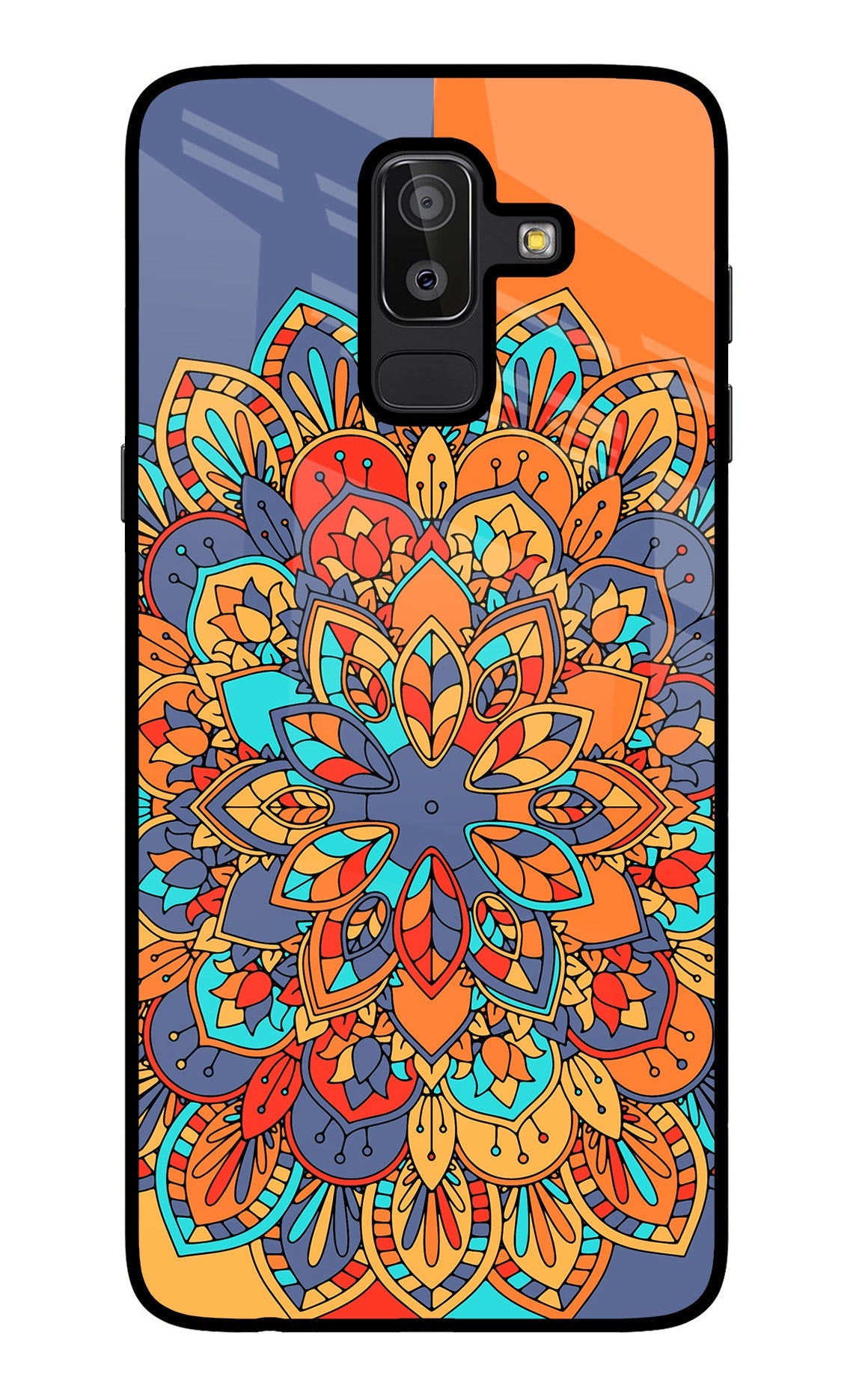 Color Mandala Samsung J8 Back Cover