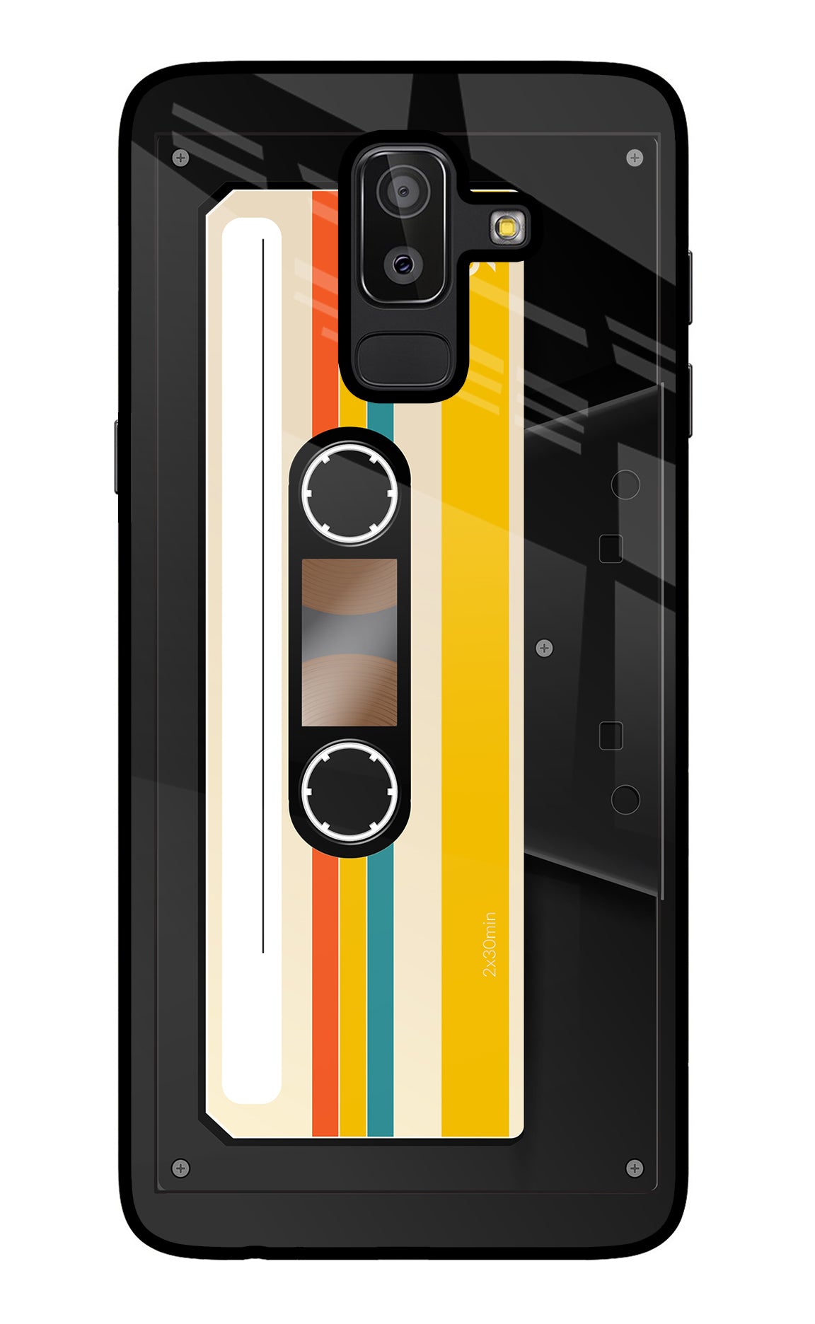 Tape Cassette Samsung J8 Back Cover