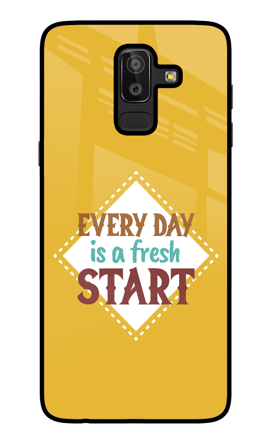 Every day is a Fresh Start Samsung J8 Back Cover